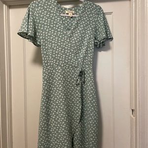 Monteau Floral Tie Dress Size Small